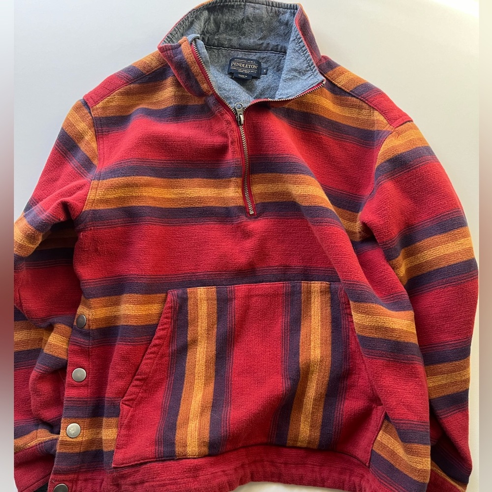 WOMEN'S PENDLETON DOUBLESOFT HALF-ZIP PULLOVER